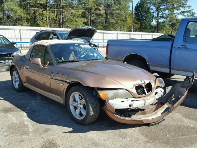 WBACN33471LM01380 - 2001 BMW Z3 2.5 BROWN photo 1