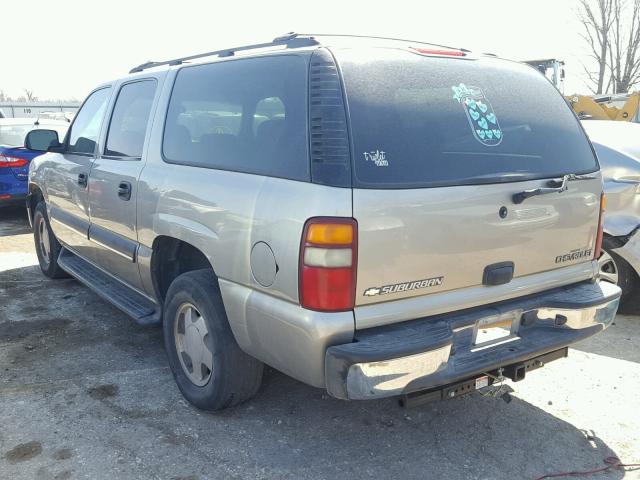 3GNEC16ZX3G109078 - 2003 CHEVROLET SUBURBAN C TAN photo 3