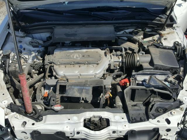 19UUA8F55CA018848 - 2012 ACURA TL WHITE photo 7