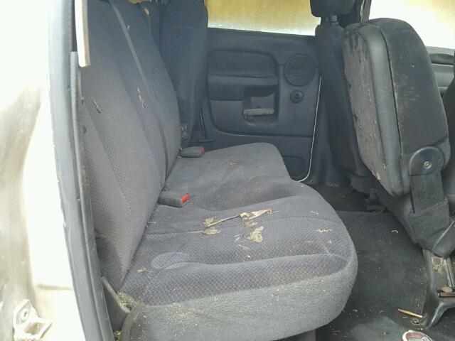 3D7KU28C14G212937 - 2004 DODGE RAM 2500 S BEIGE photo 6