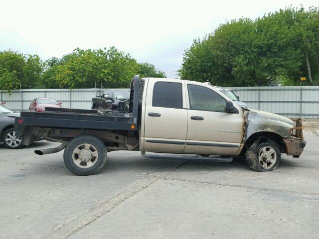 3D7KU28C14G212937 - 2004 DODGE RAM 2500 S BEIGE photo 9