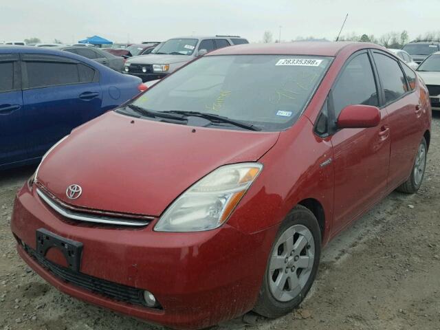 JTDKB20U967529173 - 2006 TOYOTA PRIUS RED photo 2