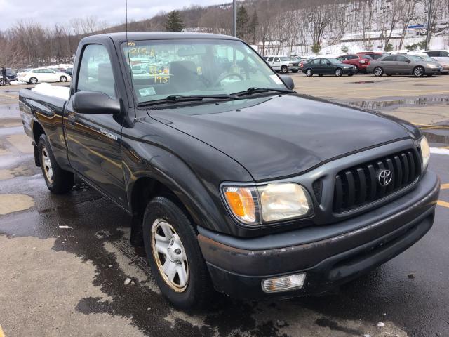 5TENL42N54Z324421 - 2004 TOYOTA TACOMA BLACK photo 1