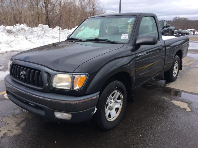 5TENL42N54Z324421 - 2004 TOYOTA TACOMA BLACK photo 2