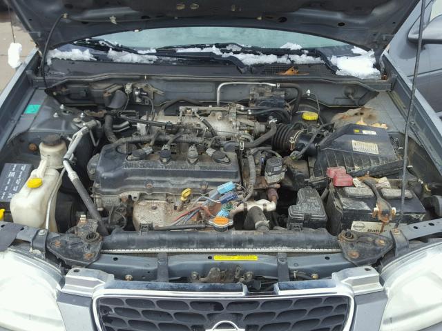 3N1CB51D01L469652 - 2001 NISSAN SENTRA XE GRAY photo 7