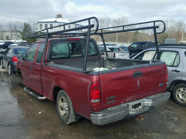 2FTZX1728XCA57887 - 1999 FORD F150 RED photo 3