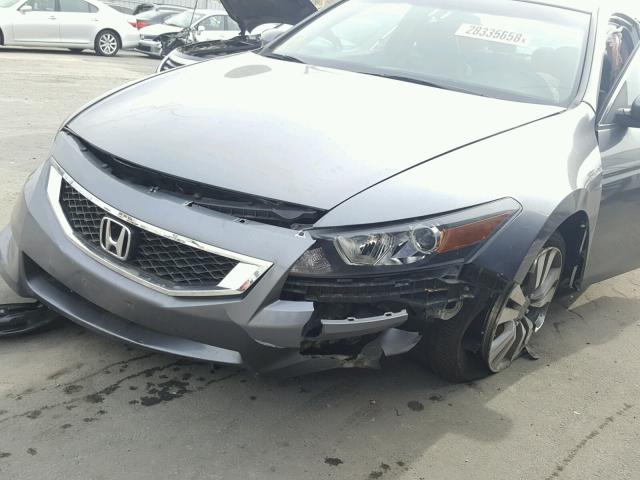 1HGCS1B8XAA006580 - 2010 HONDA ACCORD EXL BLUE photo 9