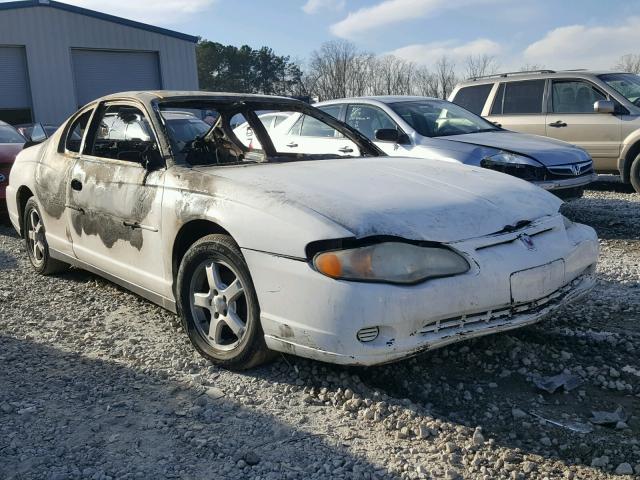 2G1WW12E039341408 - 2003 CHEVROLET MONTE CARL 白色 照片 1