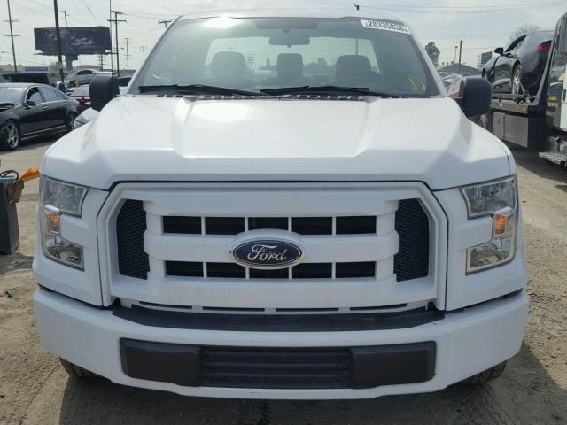 1FTMF1C8XGFA47356 - 2016 FORD F150 WHITE photo 9