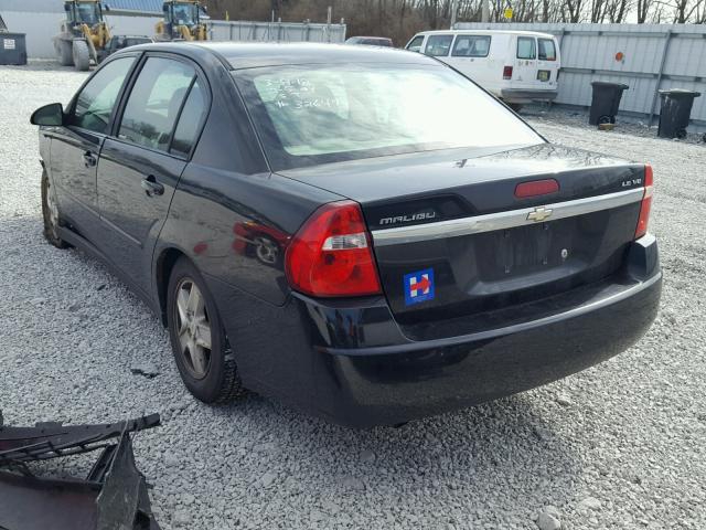 1G1ZT52885F326494 - 2005 CHEVROLET MALIBU LS Qara foto 3