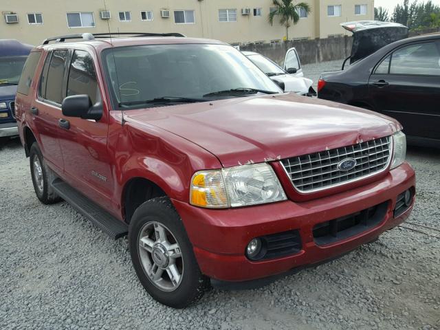 1FMZU63K84ZA58396 - 2004 FORD EXPLORER X RED photo 1