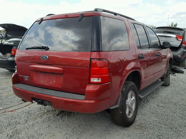 1FMZU63K84ZA58396 - 2004 FORD EXPLORER X RED photo 4