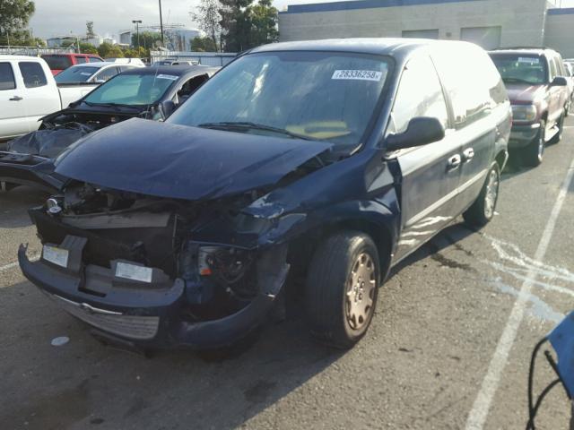 1C8GJ25B93B175789 - 2003 CHRYSLER VOYAGER BLUE photo 2