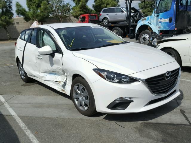 JM1BM1T70G1279322 - 2016 MAZDA 3 SPORT WHITE photo 1