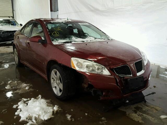 1G2ZJ57B594238560 - 2009 PONTIAC G6 RED photo 1