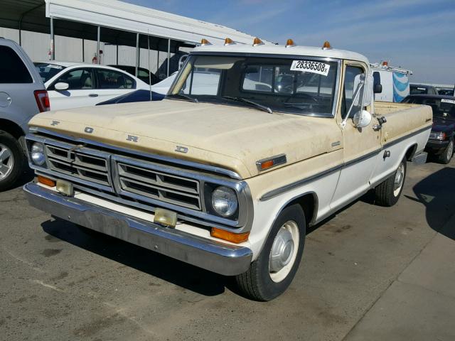 F25YRP84033 - 1972 FORD PICKUP TWO TONE photo 2