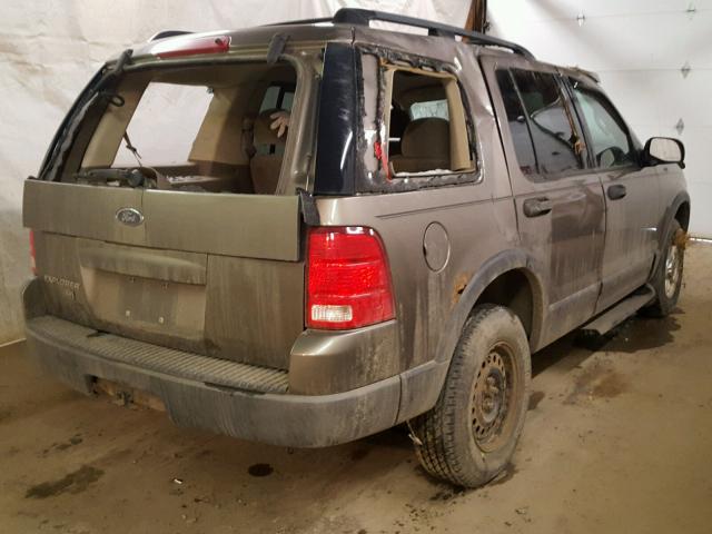 1FMZU73K23UC00145 - 2003 FORD EXPLORER X BEIGE photo 4