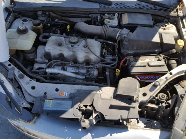 1FAFP33P13W190043 - 2003 FORD FOCUS LX SILVER photo 7