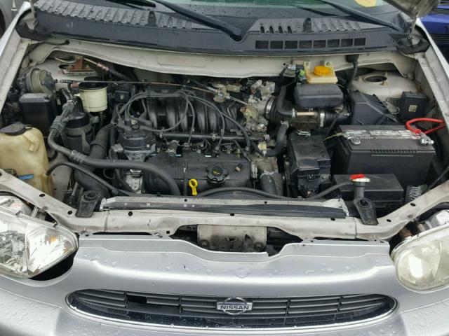 4N2XN11T6YD831356 - 2000 NISSAN QUEST SE GRAY photo 7