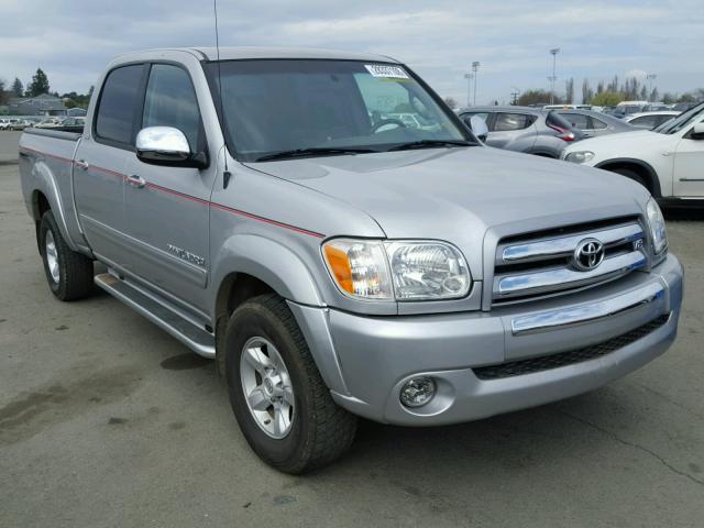 5TBET34126S513542 - 2006 TOYOTA TUNDRA DOU SILVER photo 1