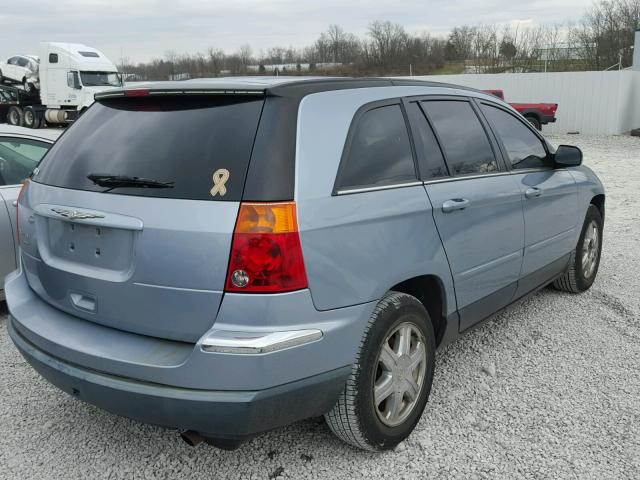 2C4GM68465R666662 - 2005 CHRYSLER PACIFICA T BLUE photo 4