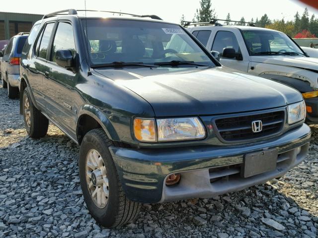 4S6CK58W614406276 - 2001 HONDA PASSPORT E GREEN photo 1