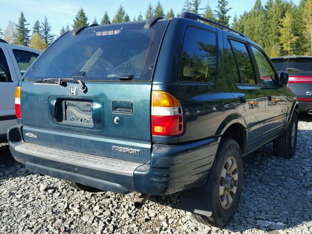 4S6CK58W614406276 - 2001 HONDA PASSPORT E GREEN photo 4