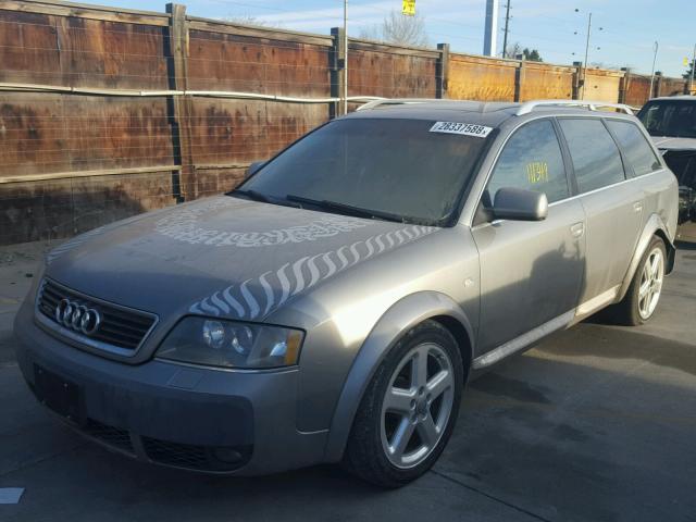 WA1YL64B95N007199 - 2005 AUDI ALLROAD 4. SILVER photo 2