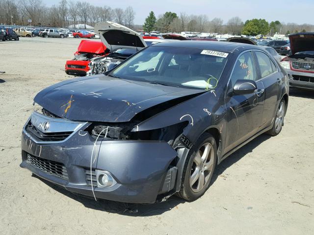 JH4CU2F69CC002369 - 2012 ACURA TSX TECH GRAY photo 2