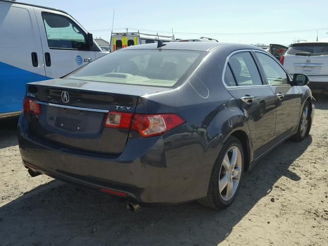 JH4CU2F69CC002369 - 2012 ACURA TSX TECH GRAY photo 4