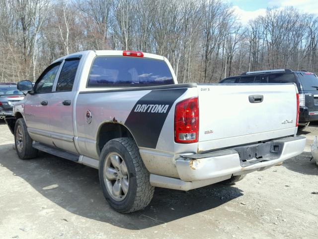 1D7HU18D25J636575 - 2005 DODGE RAM 1500 S SILVER photo 3