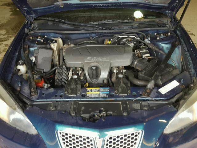 2G2WP552361189810 - 2006 PONTIAC GRAND PRIX BLUE photo 7