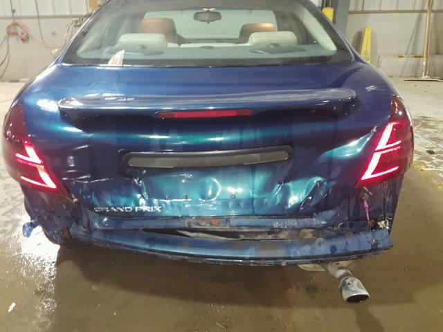 2G2WP552361189810 - 2006 PONTIAC GRAND PRIX BLUE photo 9