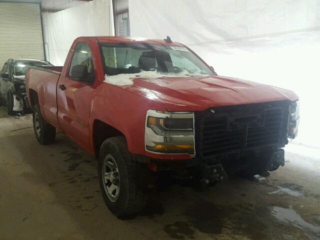 1GCNCNEH0HZ127539 - 2017 CHEVROLET SILVERADO RED photo 1