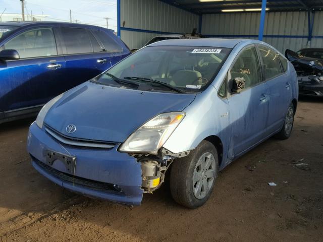 JTDKB20UX67537511 - 2006 TOYOTA PRIUS BLUE photo 2