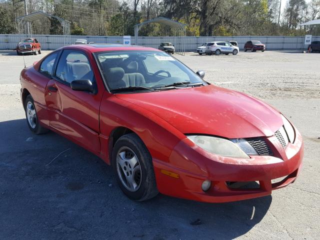 3G2JB12F85S101085 - 2005 PONTIAC SUNFIRE RED photo 1