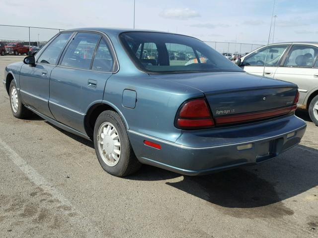 1G3HN52K6W4839409 - 1998 OLDSMOBILE 88 BASE TURQUOISE photo 3