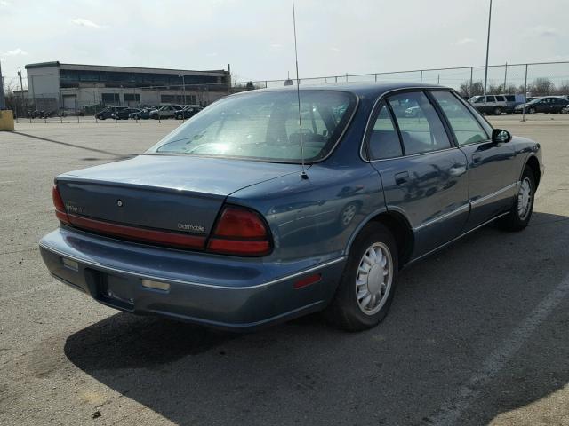 1G3HN52K6W4839409 - 1998 OLDSMOBILE 88 BASE TURQUOISE photo 4