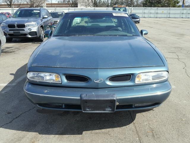 1G3HN52K6W4839409 - 1998 OLDSMOBILE 88 BASE TURQUOISE photo 9