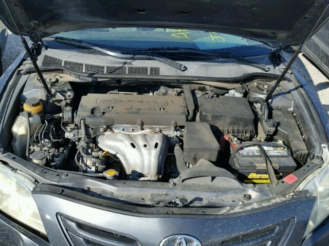 4T1BE46K29U336888 - 2009 TOYOTA CAMRY BASE GRAY photo 7