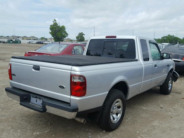 1FTYR44U54PB61924 - 2004 FORD RANGER SUP SILVER photo 4