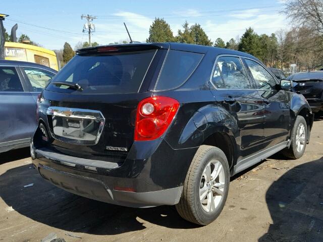 2GNALLEK3F1168839 - 2015 CHEVROLET EQUINOX L BLACK photo 4