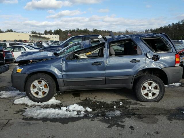 1FMYU93166KA41130 - 2006 FORD ESCAPE XLT BLUE photo 9