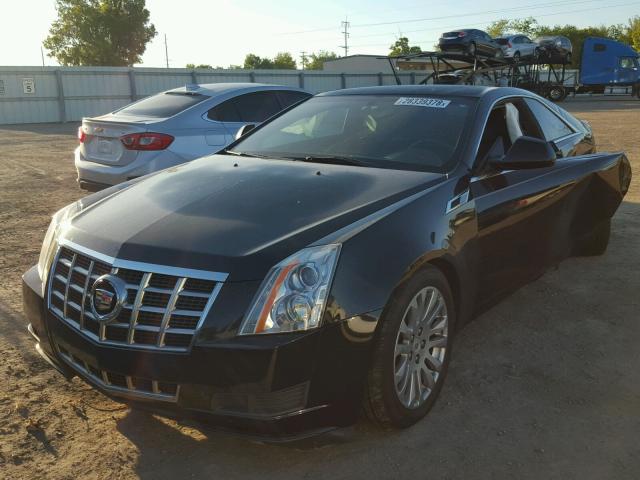 1G6DA1E38E0170592 - 2014 CADILLAC CTS BLACK photo 2