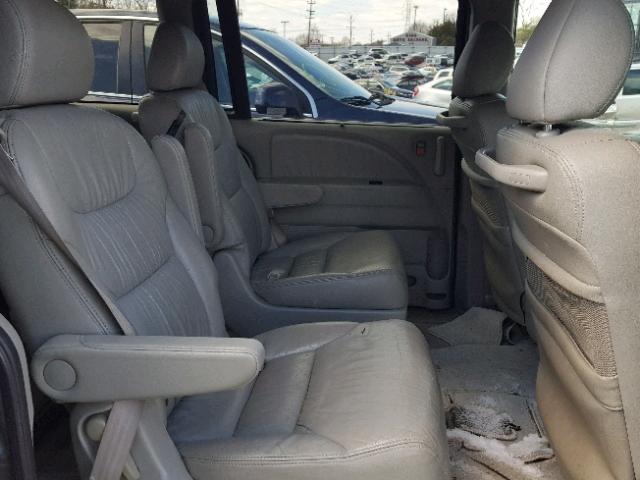 5FNRL38757B105940 - 2007 HONDA ODYSSEY EX SILVER photo 6