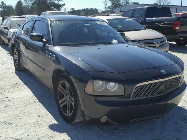 2B3KA53H96H481926 - 2006 DODGE CHARGER R/ BLACK photo 1