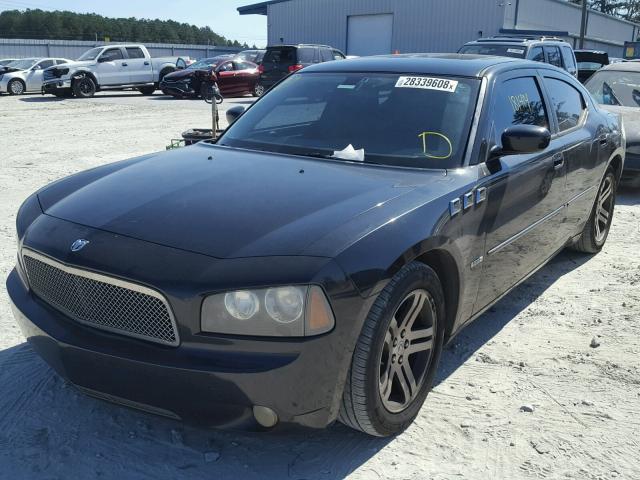 2B3KA53H96H481926 - 2006 DODGE CHARGER R/ BLACK photo 2