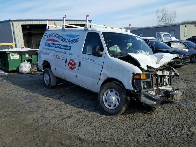 1FTNE2EW3BDA74119 - 2011 FORD ECONOLINE WHITE photo 1