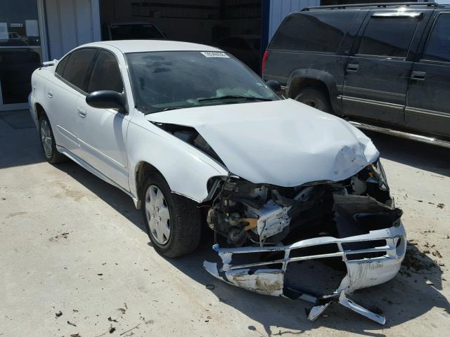 1G2NE52E05M143774 - 2005 PONTIAC GRAND AM S 白色 照片 1