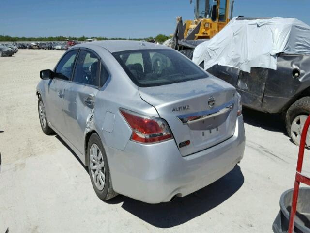 1N4AL3AP8FC445513 - 2015 NISSAN ALTIMA 2.5 SILVER photo 3